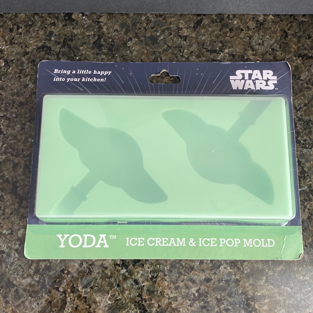 Star Wars Yoda Ice Cream & Pop Mold